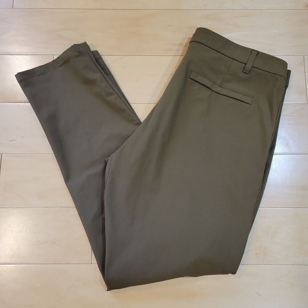 Lululemon Commission Pants Classic WarpstremeArtifact Brown Size 38x32 M5AEYS